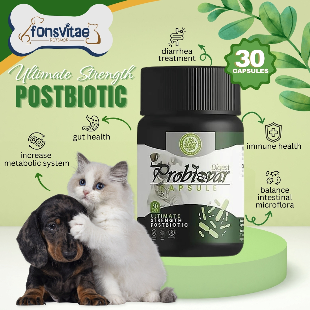 PROBIOVAR Probiotik Obat Diare Mencret Muntah Anjing Kucing