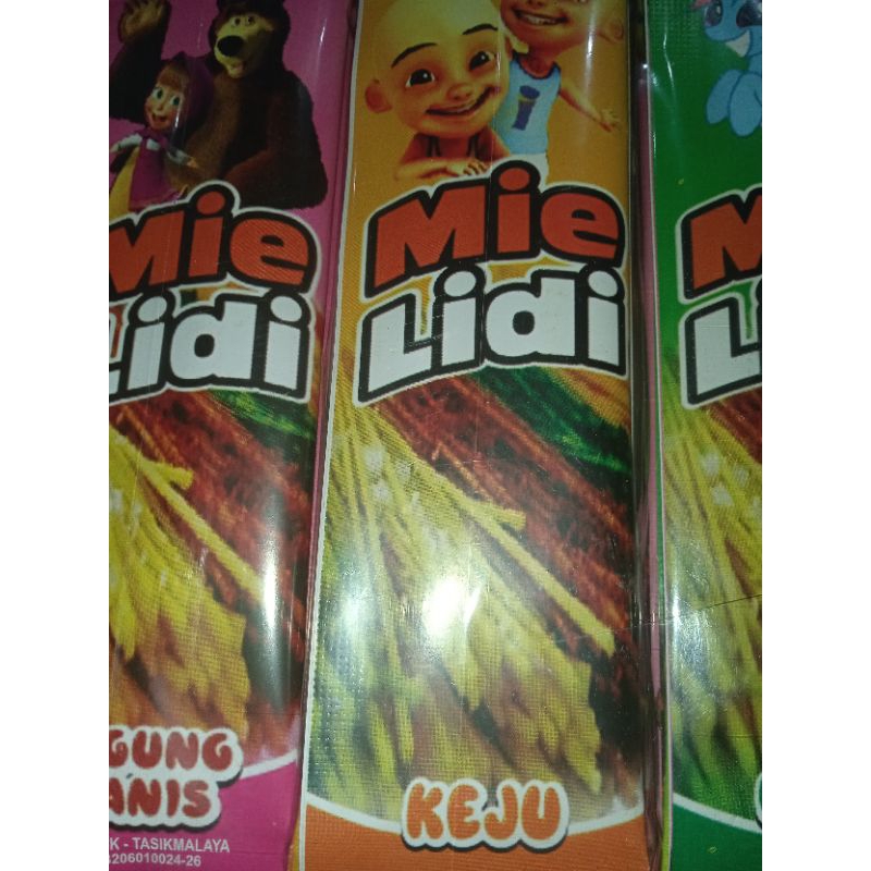 

mie lidi rasa keju ( isi 12 pcs)