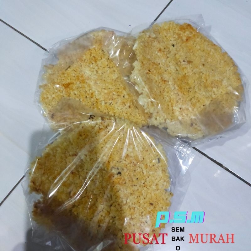 intip original intip kerak nasi goreng gurih asin.intep khas solo