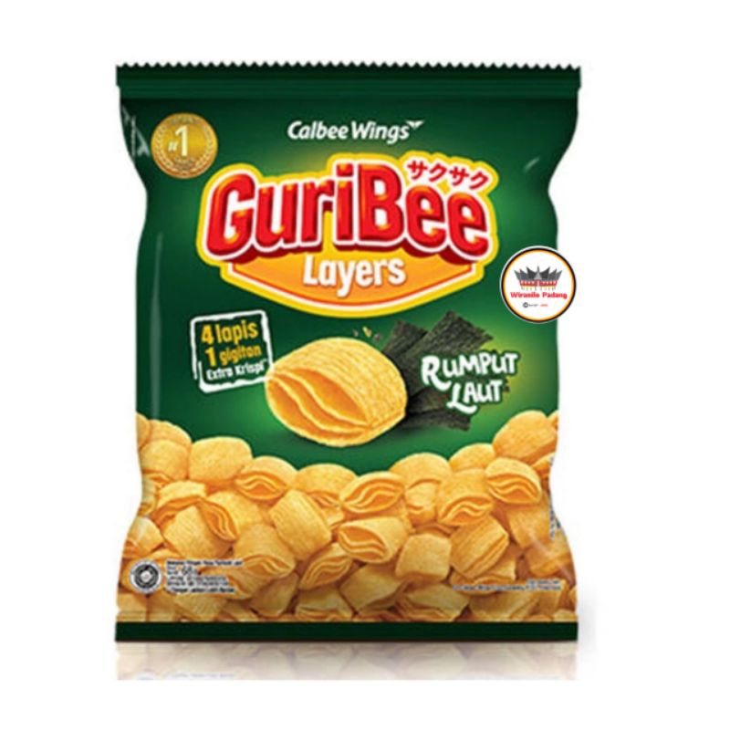 

Guribee Layers Makanan Ringan Rasa Rumput Laut 65gr