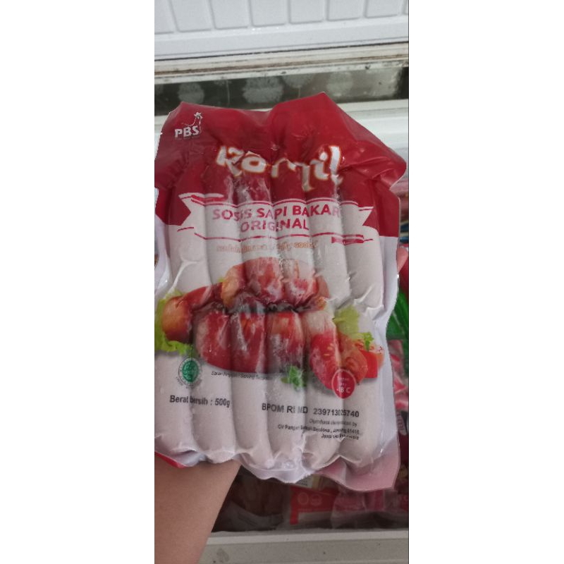 

sosis kamil bakar mini 500 gr
