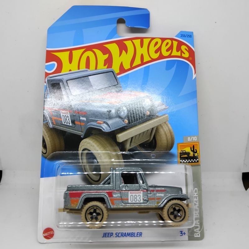 Diecast Hotwheels Jeep Scrambler