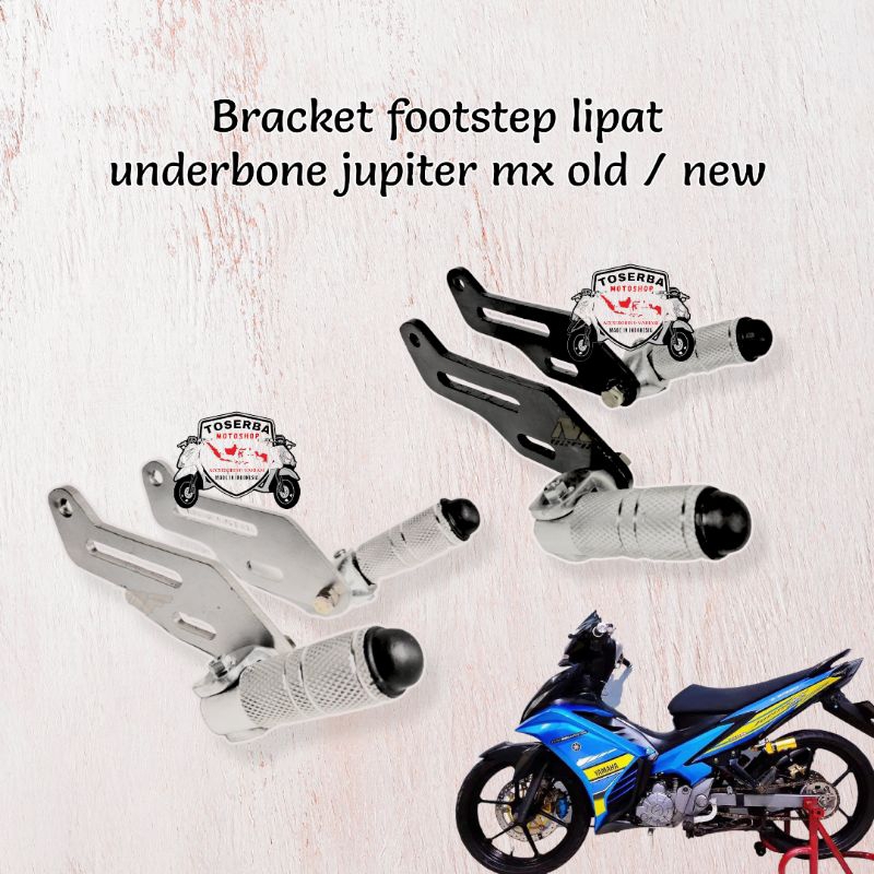 Bracket breket pustep footstep lipat underbone jupiter mx new dan old