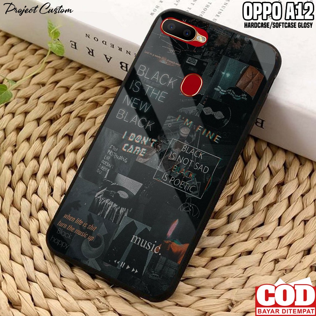 Case Oppo A12 - Casing Hp Oppo A12 Motif ( AESTH ) - Kondom Hp - Cassing Hp - Silikon Hp Oppo A12 - 