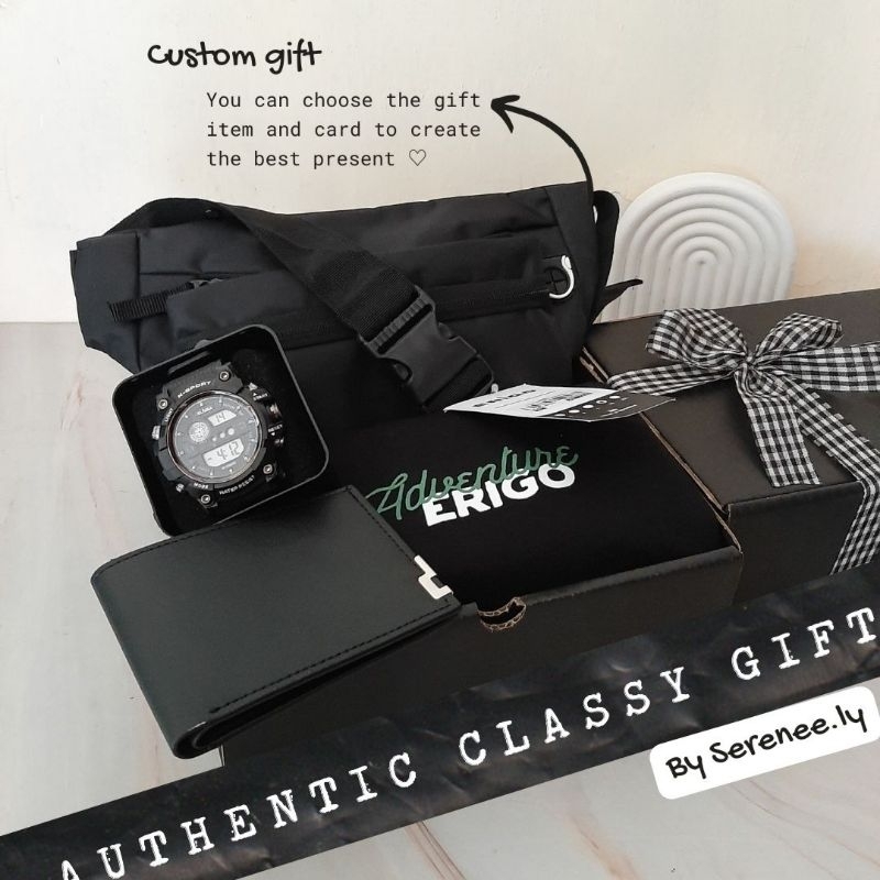 

hampers val's day, boy birthday gift, hampers ultah suami, kado ayah, kado wisuda cowok