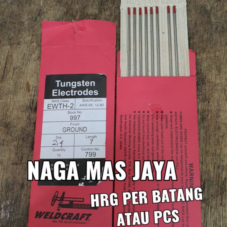 dQ JARUM ARGON 24MM  TUNGSTEN ARGON 24 MM  TUNGSTEN 24MM  JARUM LAS ARGON 24MM