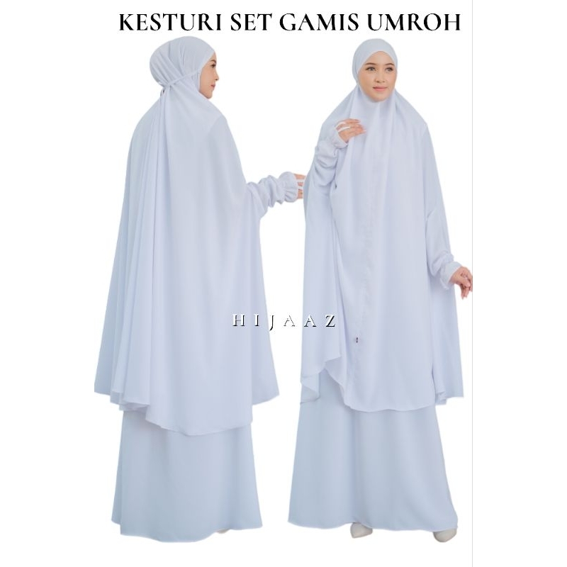 GAMIS HAJI UMROH BISA JADI MUKENA JUMBO XXXXL