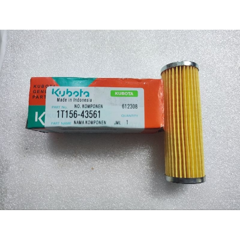 element fuel filter solar kubota asli original