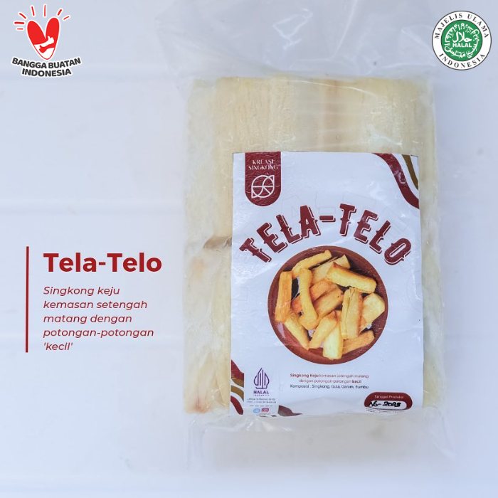 

Tela Telo - Tela Tela Singkong Siap Goreng