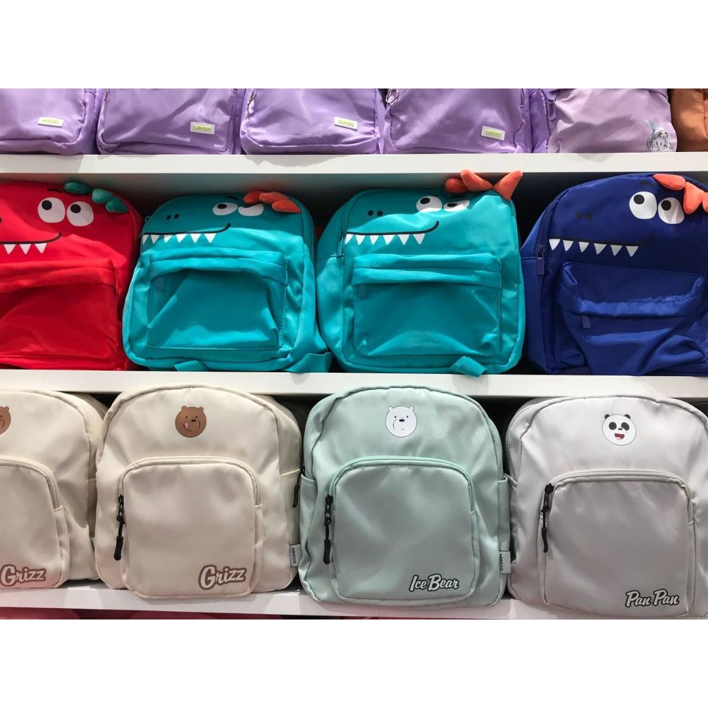 WBB DINO X MINISO TAS ANAK