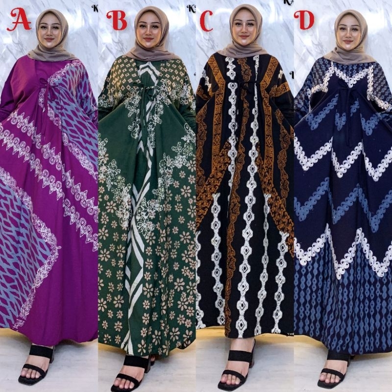 KAFTAN TWILL ORI SUPER MOTIF MALAMAN