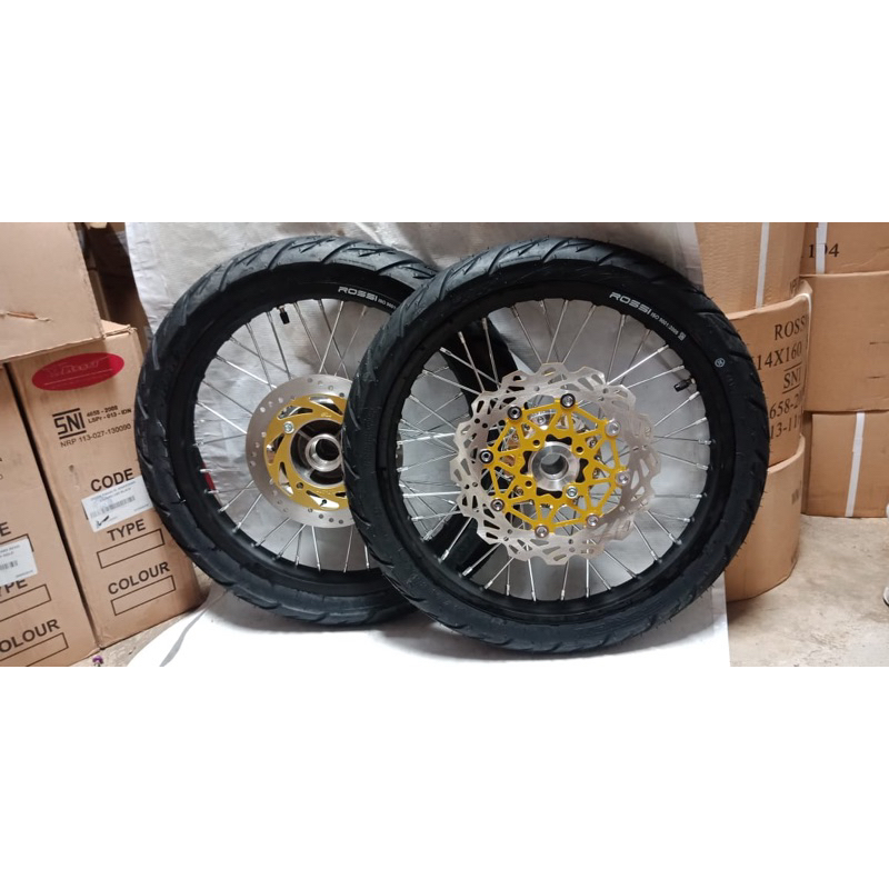 velg ninja r atau rr ring v Rossi uk 140/160x17
