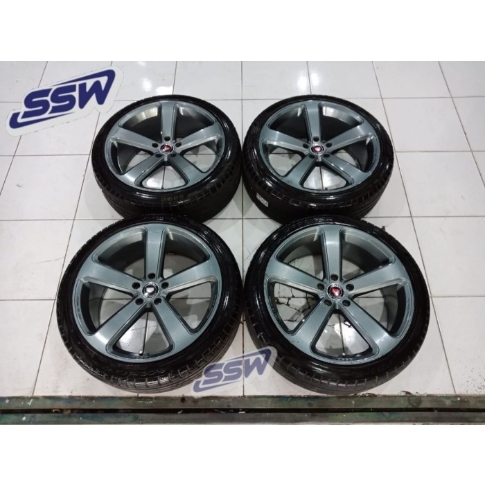 Promo velg vossen ring 20 pcd 5x114 + ban 245 40 r20 seken murah 4 pcs