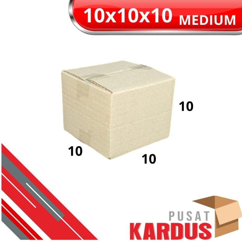 

kardus online 10x10x10/karduspacking/karduskemasan/karduskometik/kardus shopee