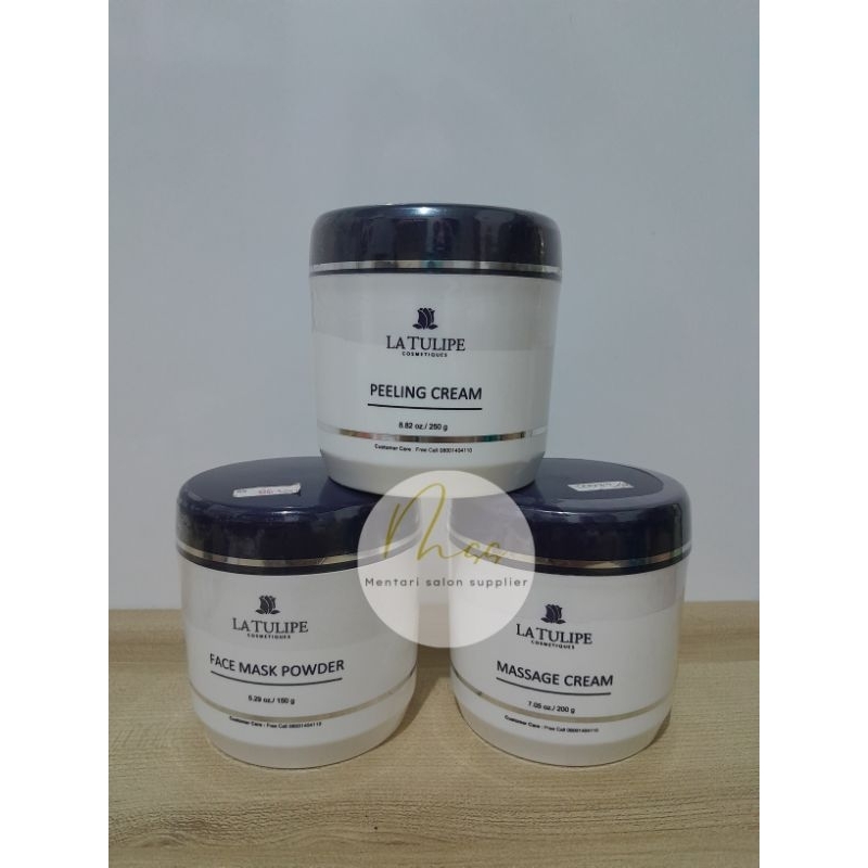Masker Bubuk, Peeling Cream, Massage Cream Latulipe