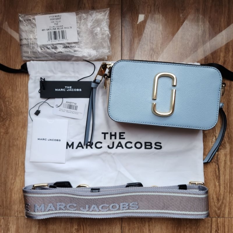 Preloved Marc Jacobs Snapshot Skyline Blue Multi