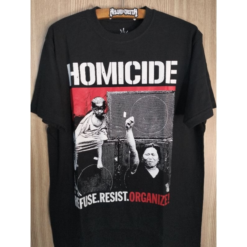 [ORI] HOMICIDE - RUSUH Kaos Pria