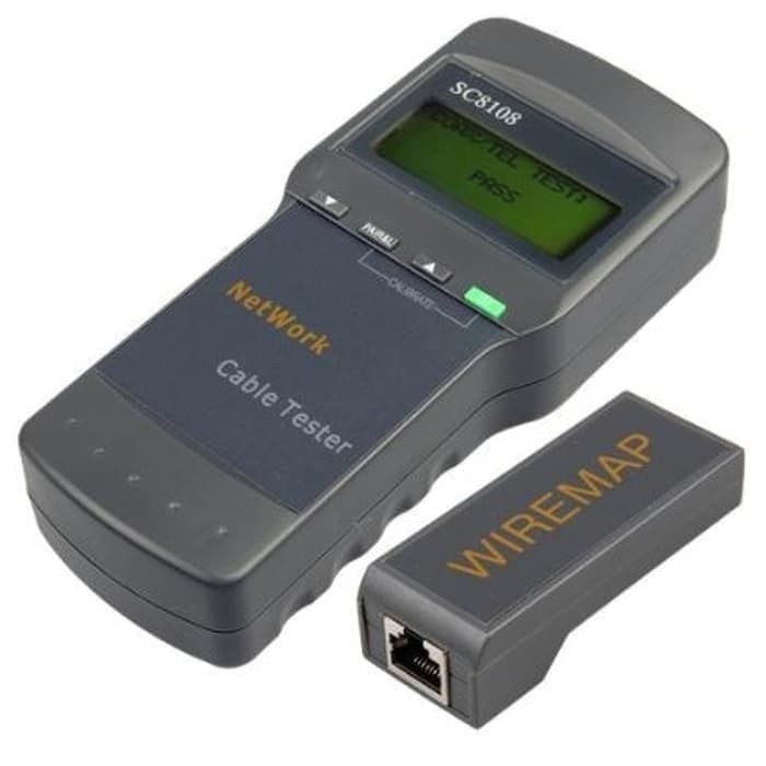 Network Cable Tester Digital SC8108 / Kabel LAN Tester Digital SC8108