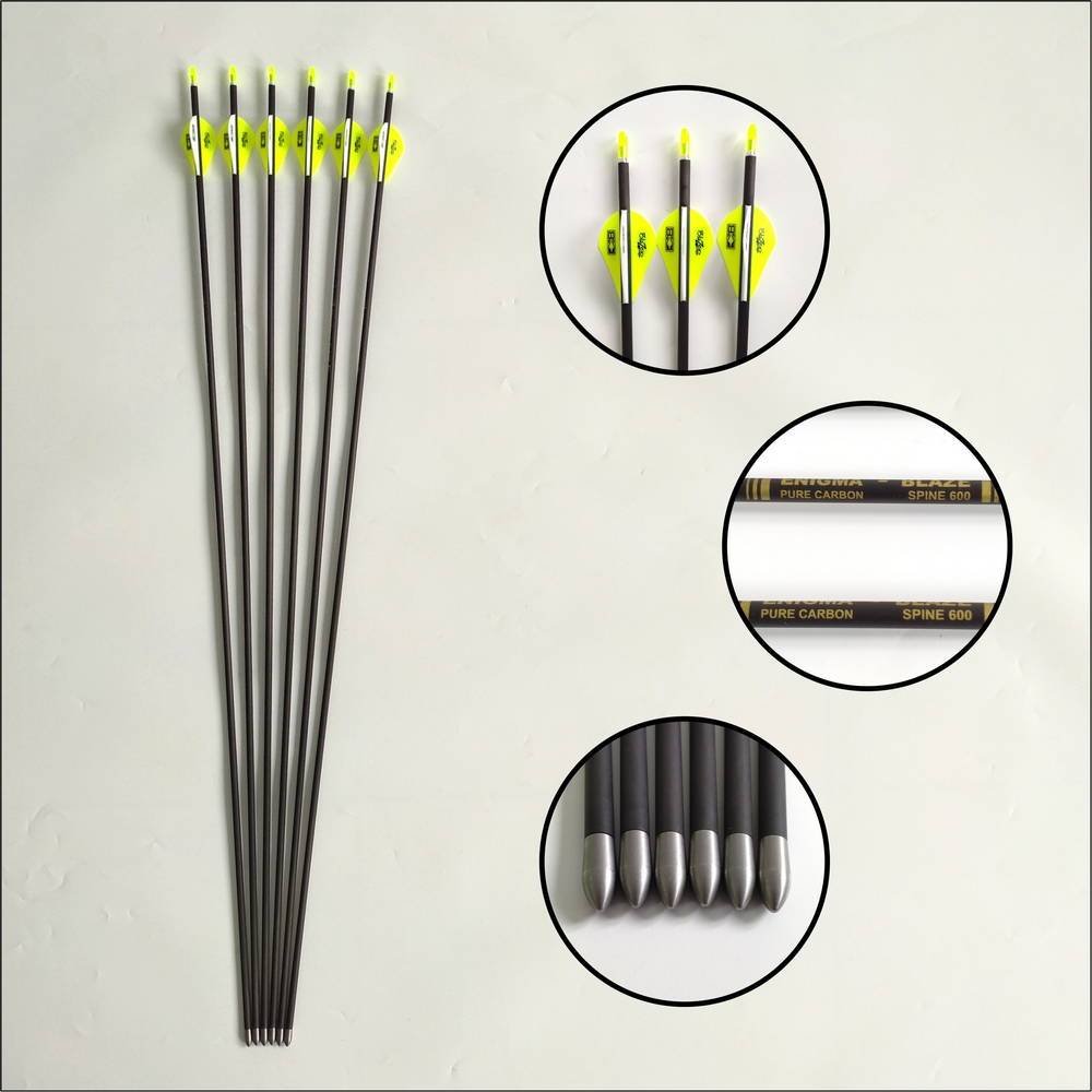 ARROW CARBON ENIGMA BLAZE SPINE 600 - ANAK PANAH KARBON - DNAZONE