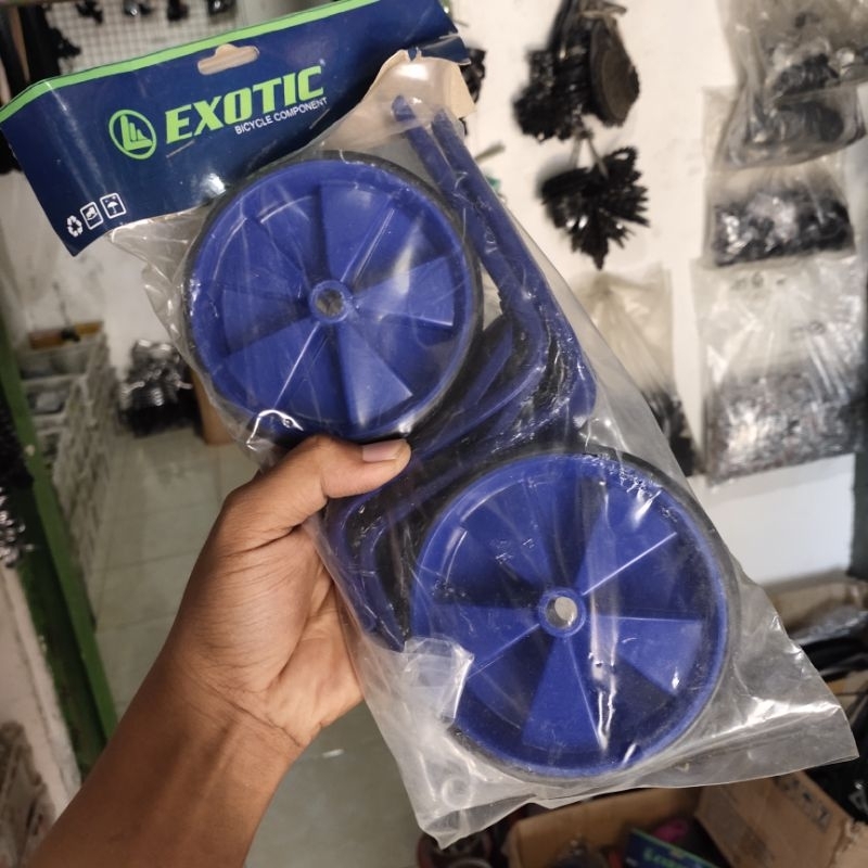 Roda samping belajar sepeda anak ukuran 12 sampai 18