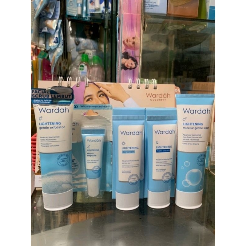 Wardah Paket Lightening series 5in1