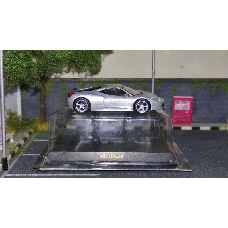kyosho ferrari 458 silver
