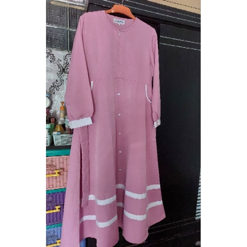 Set Hamidah Gamis Gerai Cinta
