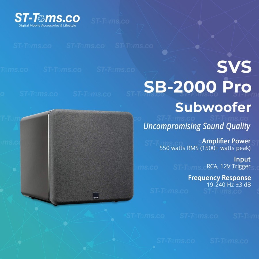 SVS SB2000 Pro Subwoofer / SB 2000 PRO Subwoofer Speaker 12"