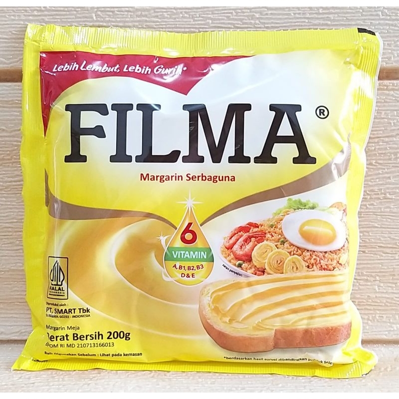 Margarin Filma 200gr / Margarin Serbaguna / Filma Margarin