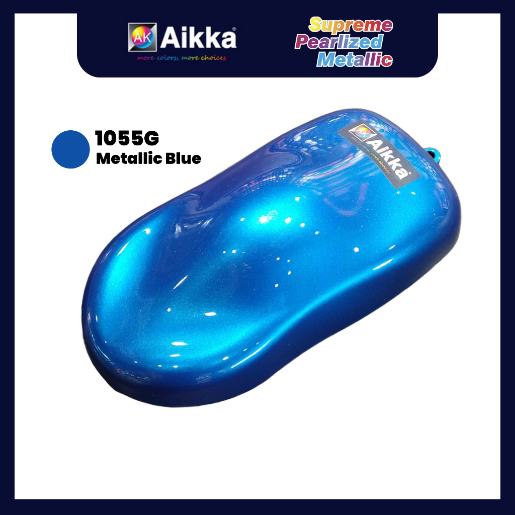 1055G METALLIC BLUE | AIKKA SUPREME PEARLIZED METALLIC