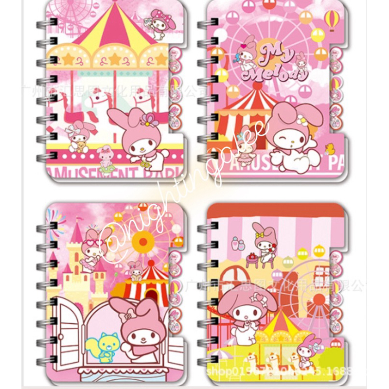 

Buku Notebook Diary Ring Motif My Melody
