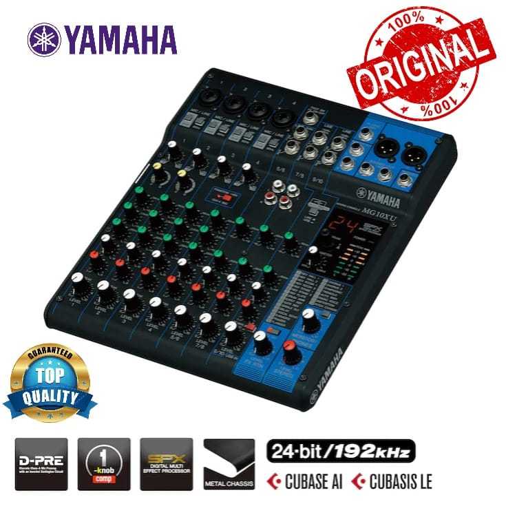Mixer Yamaha MG10XU MG 10 XU MG 10XU MG10 XU ORIGINAL YAMAHA 10CH