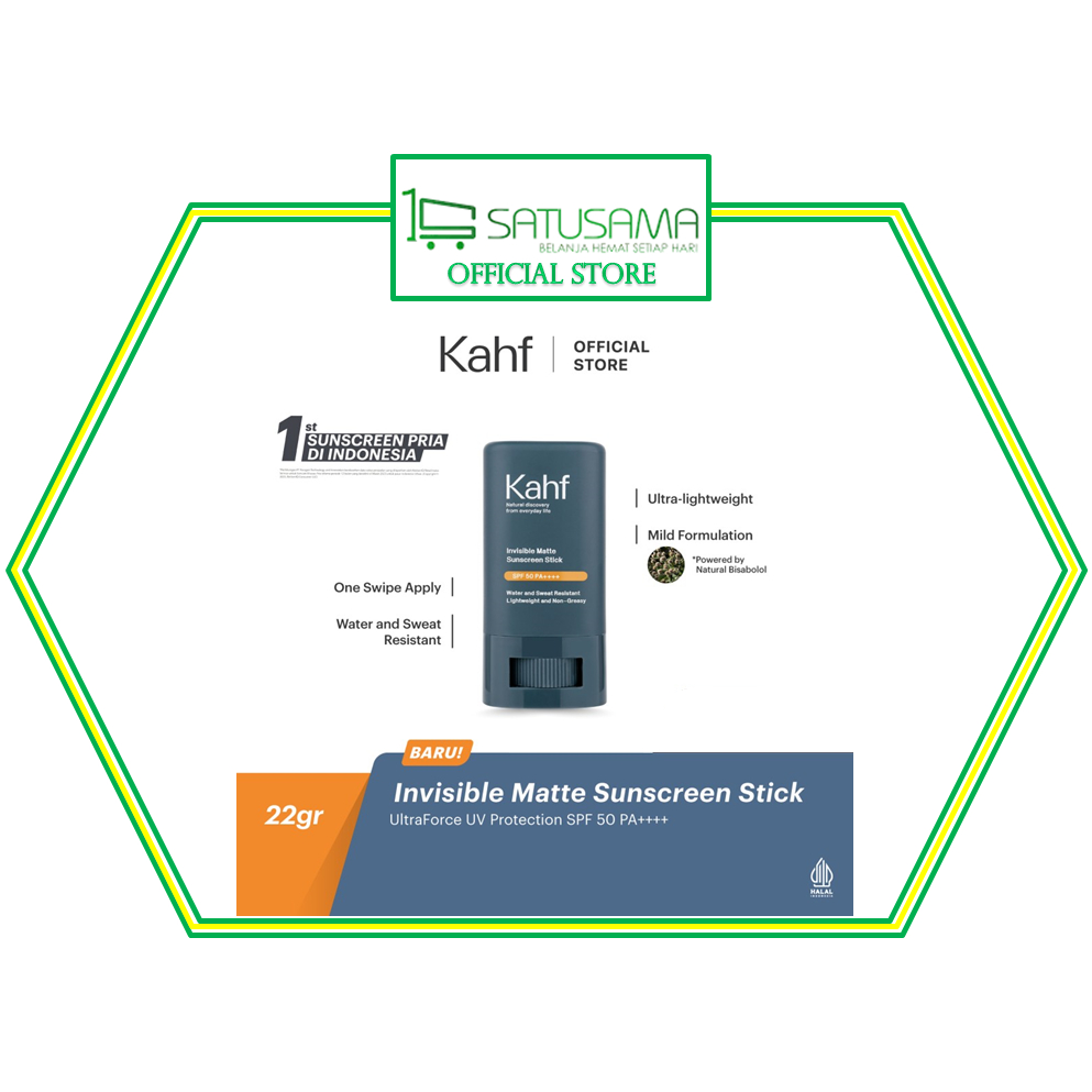 KAHF INVISIBLE MATTE SUNSCREEN STICK 22 G