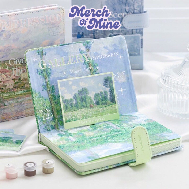 

Merch Of Mine - Diary Book Rosyposy Gallery Impression Buku Harian Tampilan Karya Seni