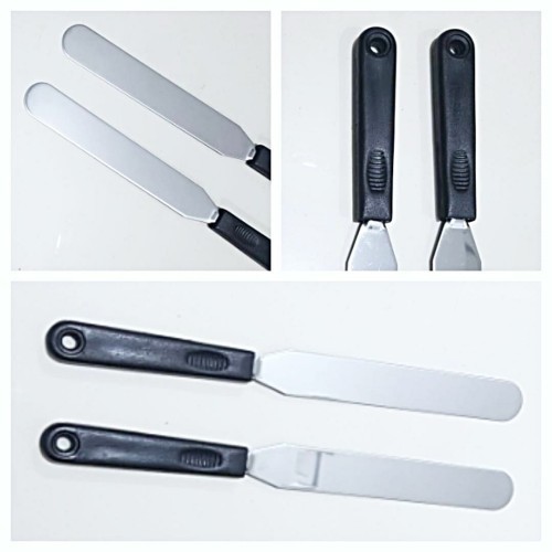spatula kue stainless / spatula perata kue