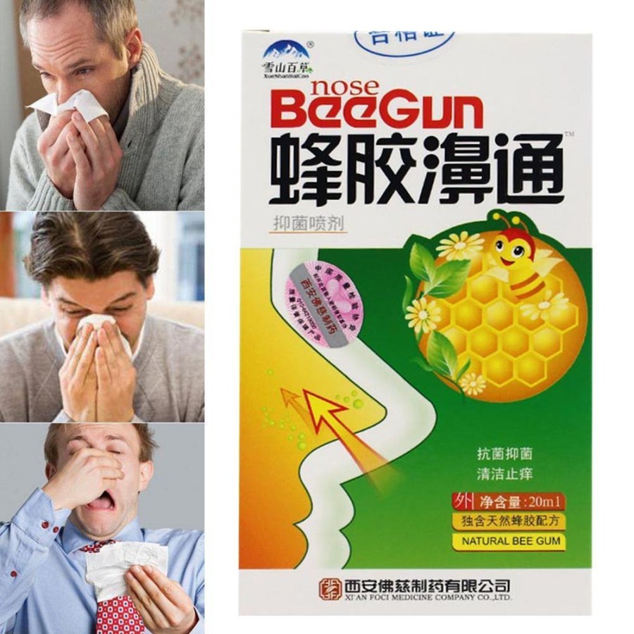 Semprotan Ori BEEGUN untuk Infeksi Hidung, Hidung Tersumbat, Hidung Tertutup, Sinusitis