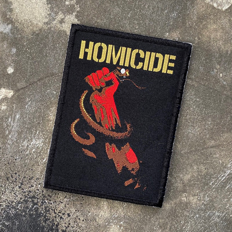 Woven Patch Homicide - Illsurrekshun