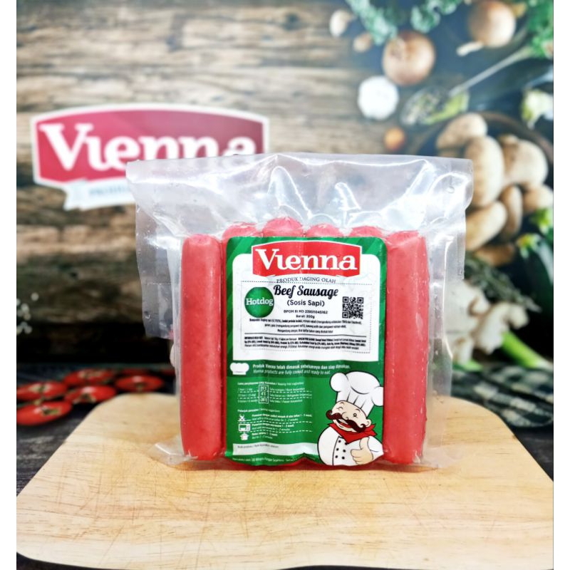 

Vienna Beef Hotdog 200 gram