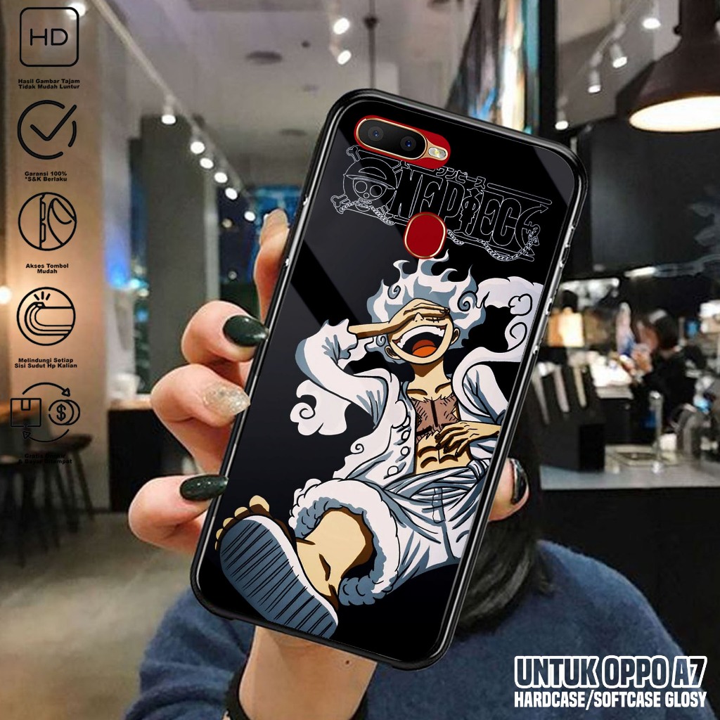 Case Oppo A7 - Casing Hp Oppo A7 Terbaru ( LUFY ) - Kesing Hp Oppo A7 - Silikon Hp - Cover Hp - Mika
