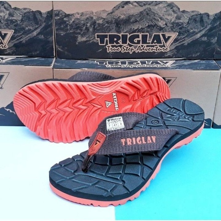 Sendal Triglav Original - Sandal Triglav Casual Pro Premium - Sandal Jepit Triglav - Sandal Gunung T