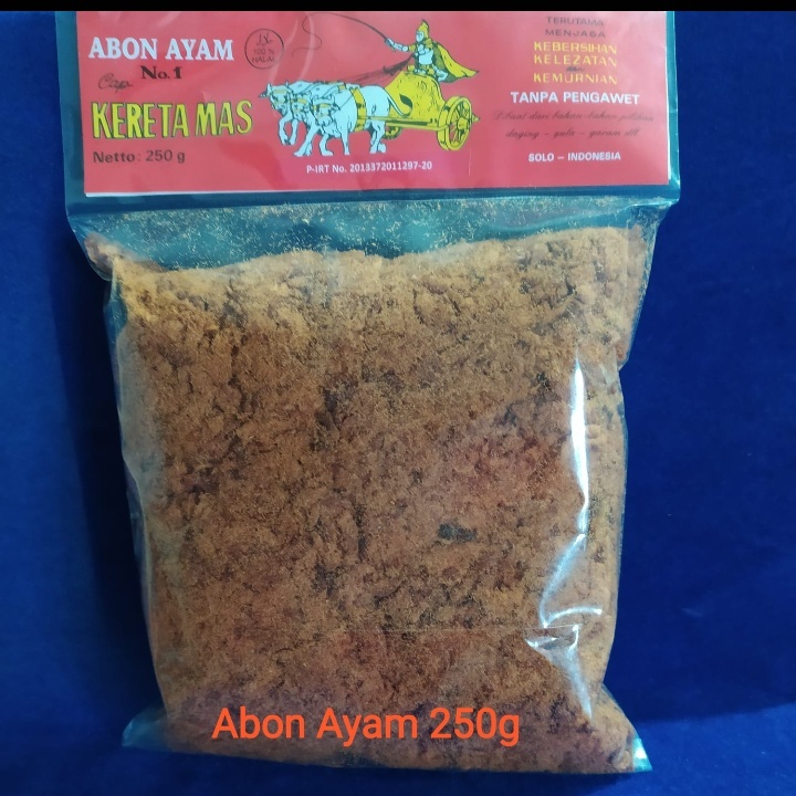 

Abon Ayam Kereta Mas Solo