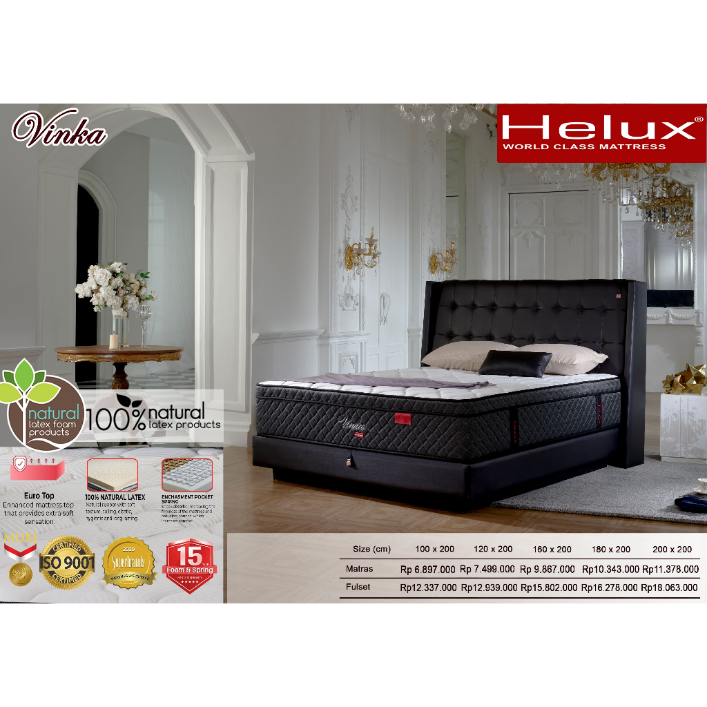 Helux Springbed - Vinka