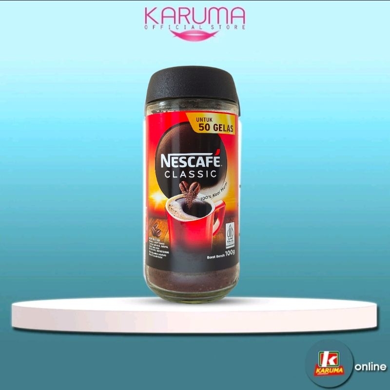 

Nescafe Classic Robusta Blend Coffee 100gr