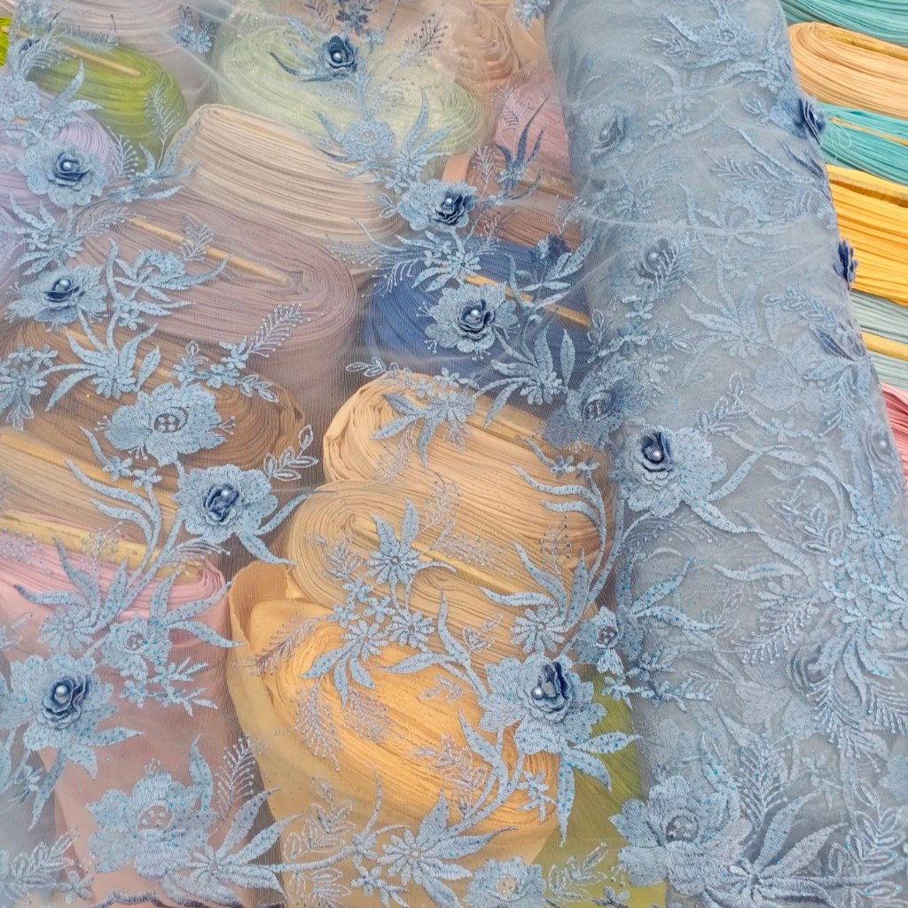 Tile bunga 3D spesial edition warna baru