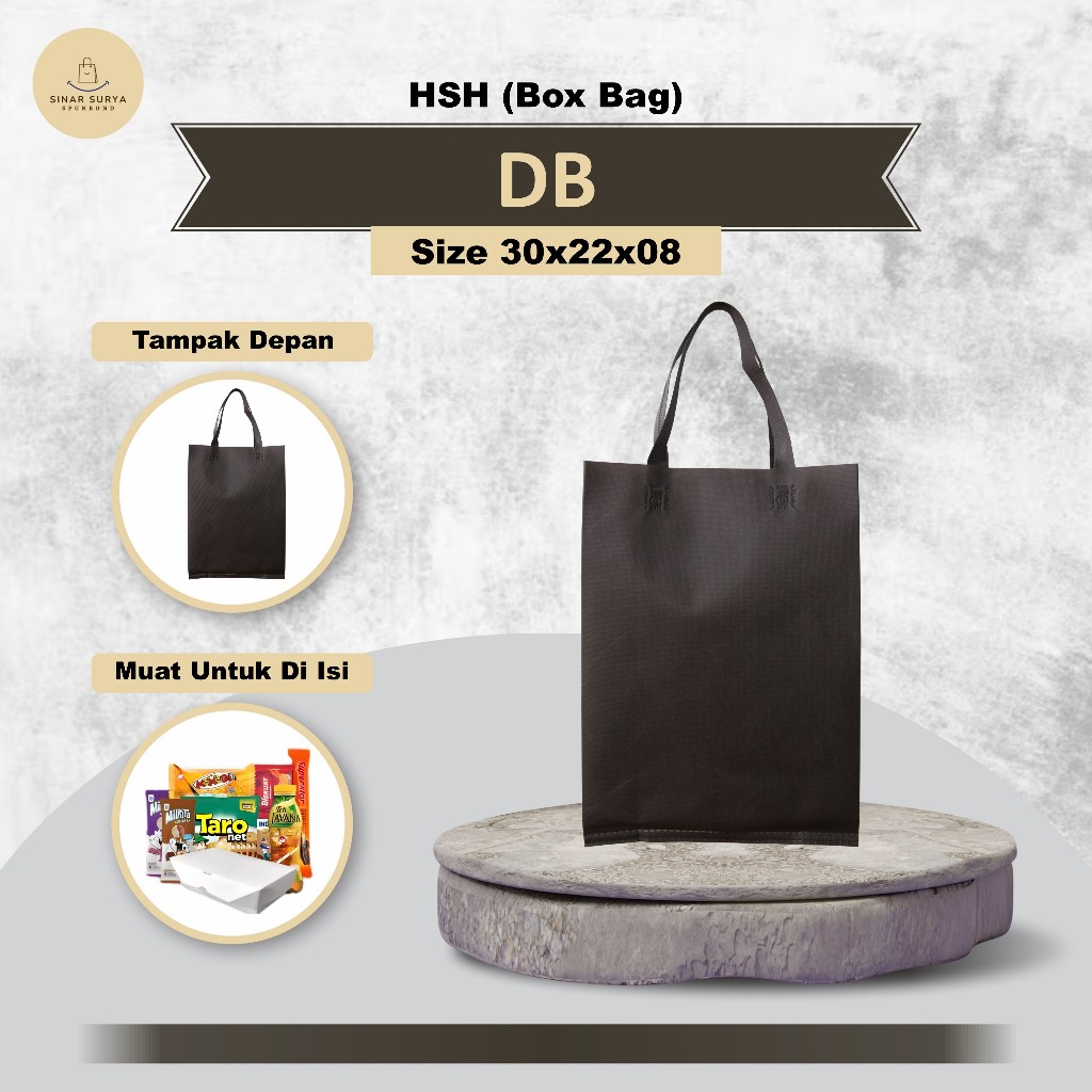 

Tas Spunbond Polos/Tas Dokumen/Tas Handle/Tas Seminar 30X22X8