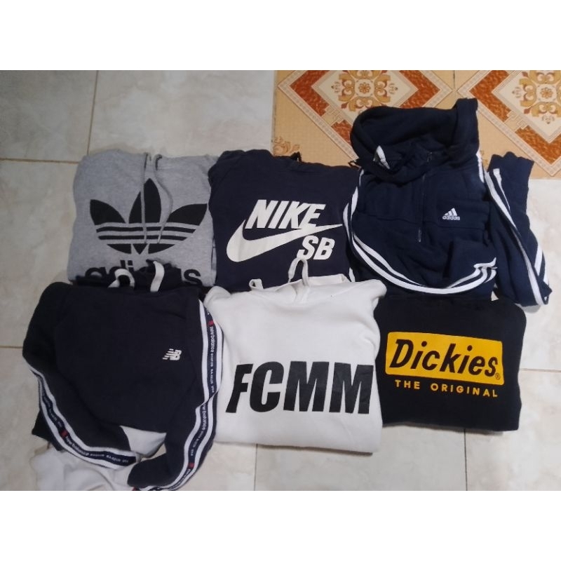 borongan Hoodie adidas dan dc