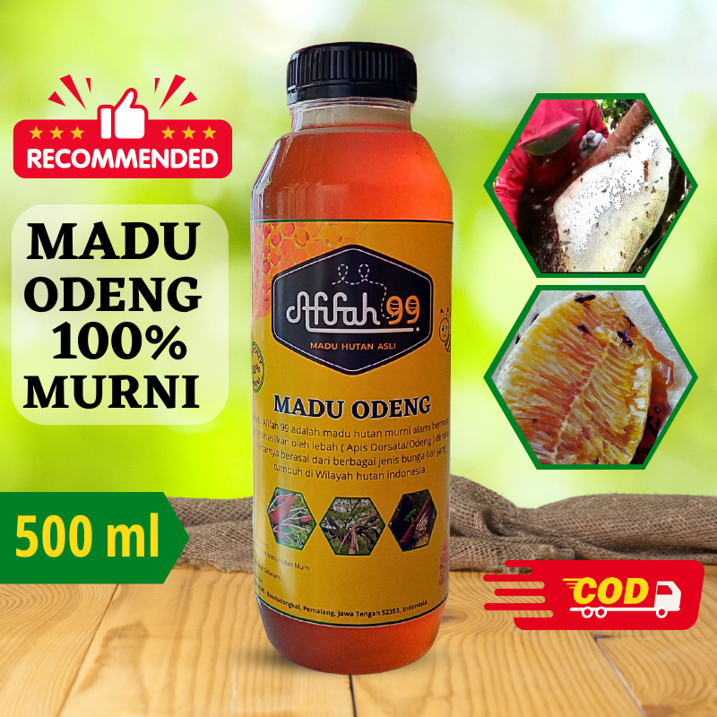 

Madu Asli - Madu Odeng (500 ml) Madu Afifah 99 - Madu Hutan Murni - Madu Murni