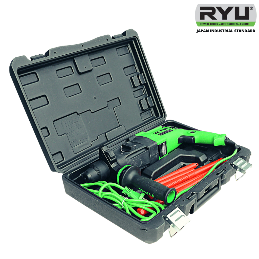 Mesin bor beton Bobok SDS RYU RRH 26 TEKIRO JAPAN TECHNOLOGY