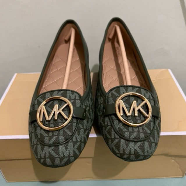 [WTS-NEW] Michael Kors Lillie Moccasin MK Shoes - Green bukan fulton