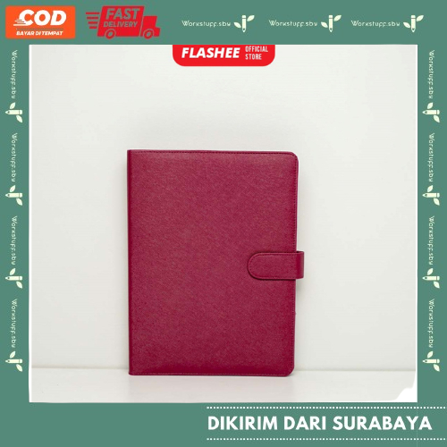 

Organizer B5 26 Ring NoteBook Maroon Eksklusif Binder Polos 26 Ring Agenda Termurah